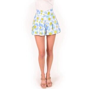 New Emily McCarthy Party Short size Large in Cheetah Ikat Print